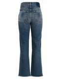 Golden Goose Blue Cotton Flared Jeans