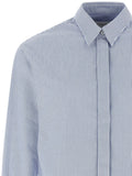 Golden Goose Blue Cotton Blouse