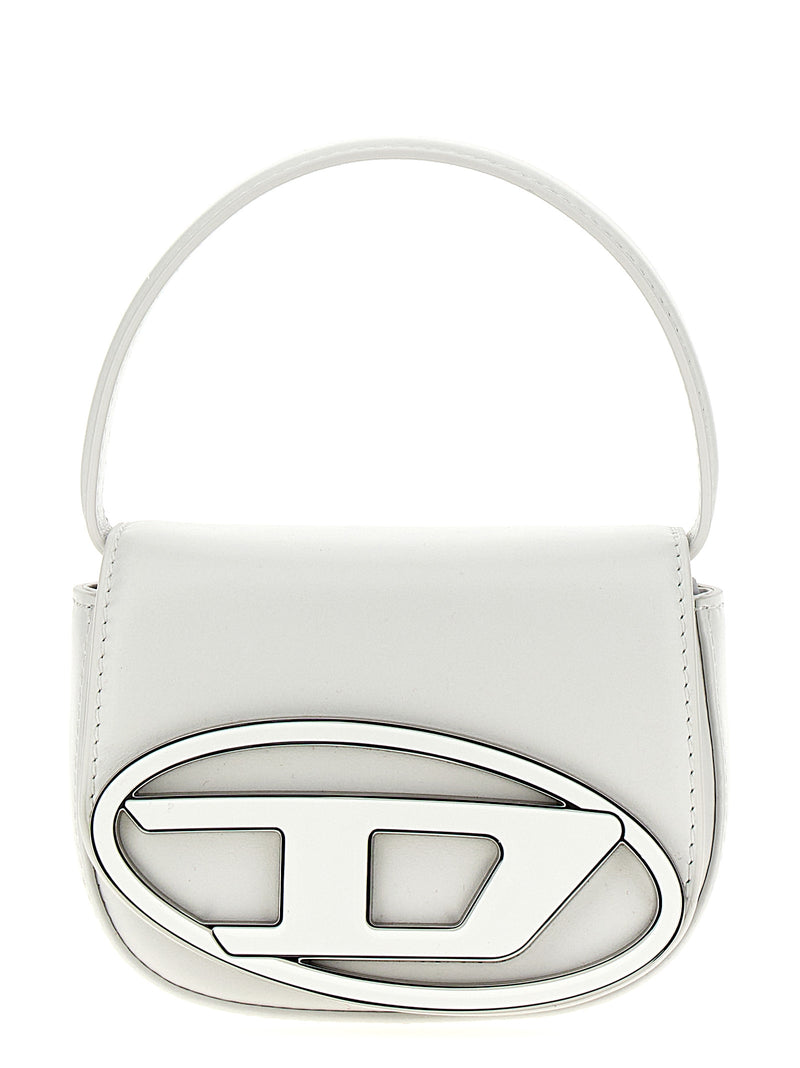 Diesel White Cowhide Handbag