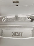 Diesel White Cowhide Handbag