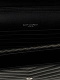 Saint Laurent Black Calfskin Clutch Bag