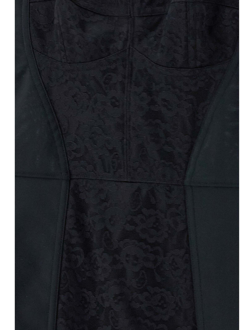 Dolce & Gabbana Black Polyester Short Dress