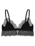 Dolce & Gabbana Black Silk Bra