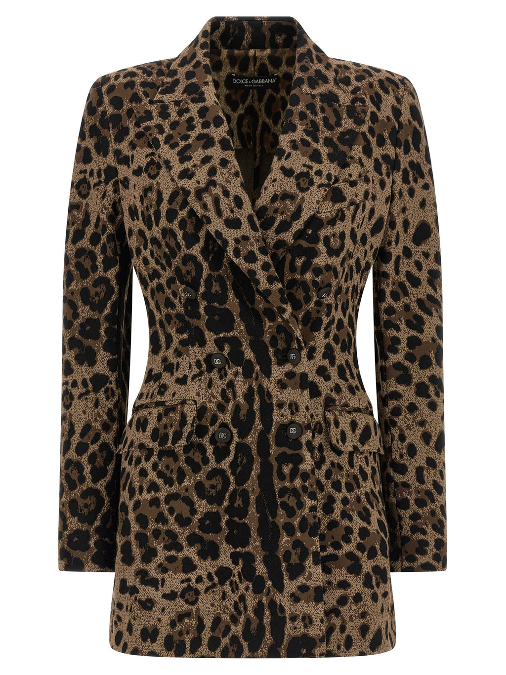 Dolce & Gabbana Brown Viscose Blazer