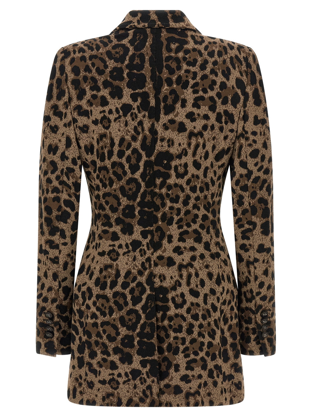 Dolce & Gabbana Brown Viscose Blazer