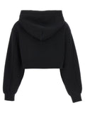 Dolce & Gabbana Black Cotton Hoodie