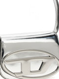 Diesel Silver Cowhide Shoulder Bag