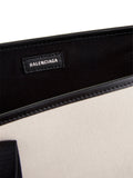 Balenciaga Bicolor Canvas Tote Bag