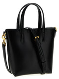 Saint Laurent Black Calfskin Tote Bag