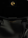 Saint Laurent Black Calfskin Tote Bag