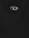 Diesel Black Viscose Cardigan