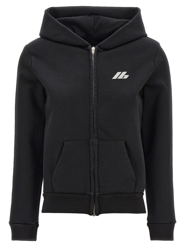 Balenciaga Black Cotton Sweatshirt