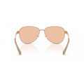 Michael Kors Brown Metal Sunglasses