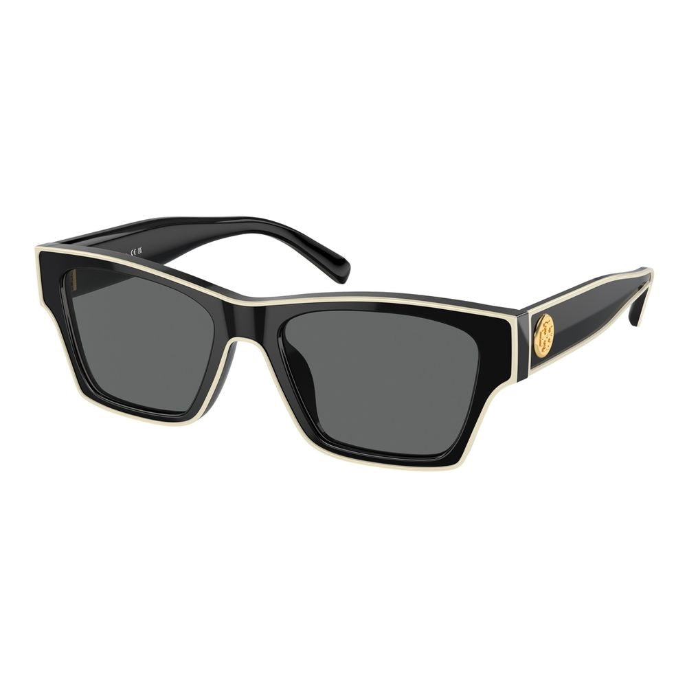Tory Burch Black Acetate Sunglasses