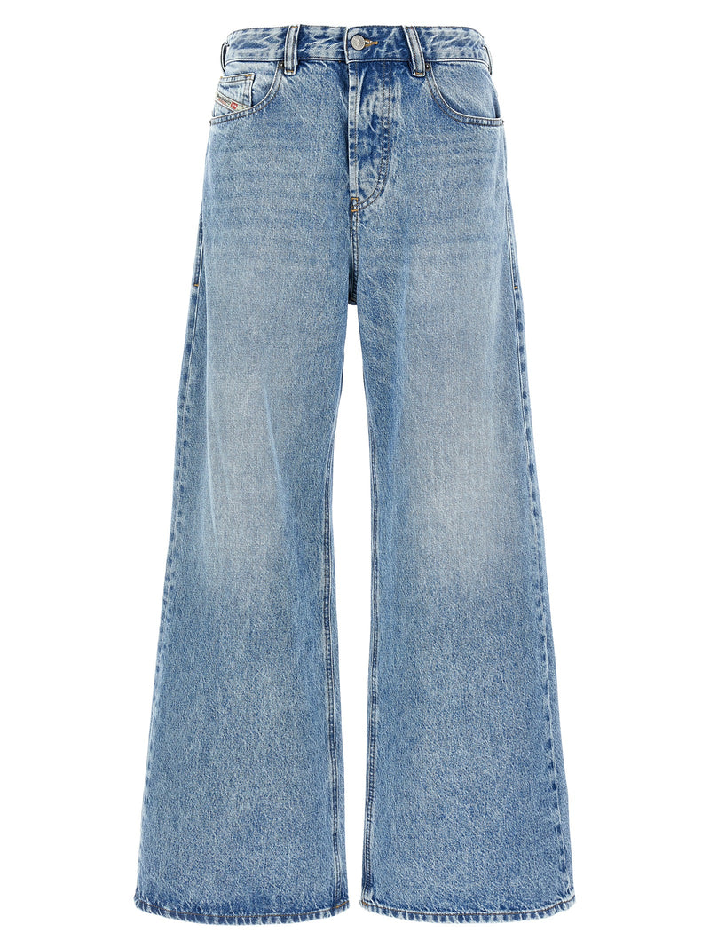 Diesel Blue Cotton Jeans Denim