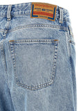 Diesel Blue Cotton Jeans Denim