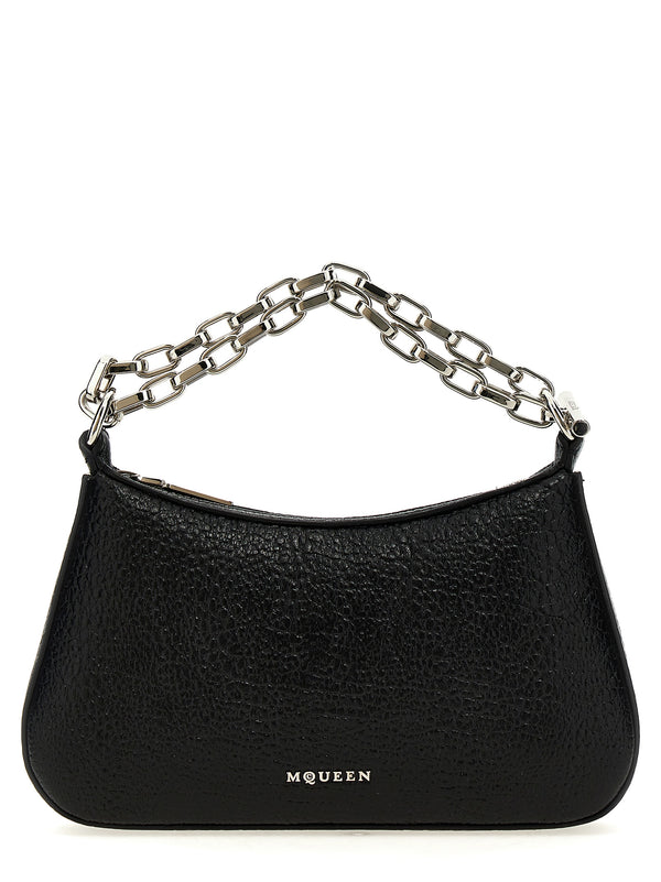 Alexander McQueen Black Lamb Leather Handbag