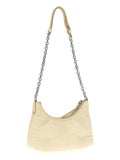 Maison Margiela White Lamb Leather Shoulder Bag