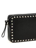 Valentino Garavani Black Calfskin Crossbody Bag