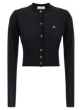 Vivienne Westwood Black Wool Cardigan