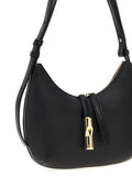 Furla Black Leather Shoulder Bag