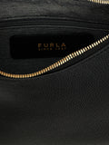 Furla Black Leather Shoulder Bag
