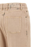 Golden Goose Multicolor Cotton Straight-Leg Jeans