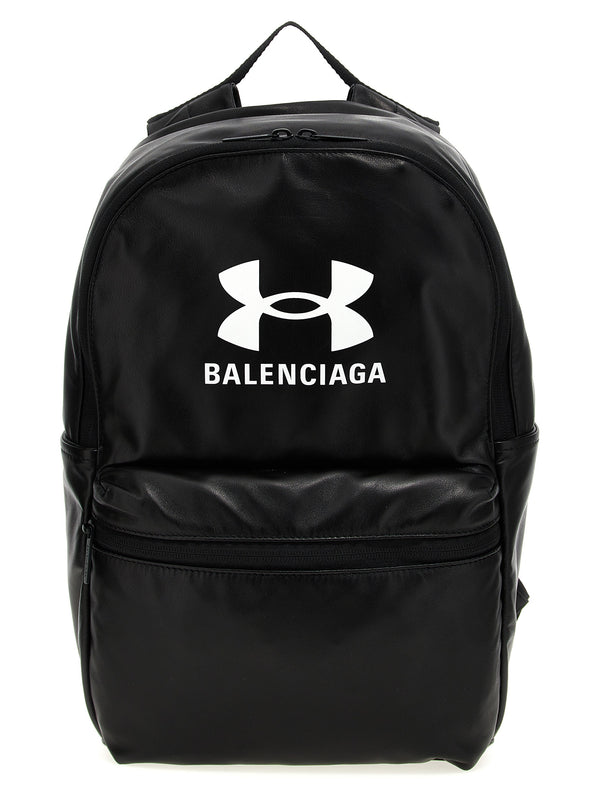Balenciaga Bicolor Lamb Leather Backpack