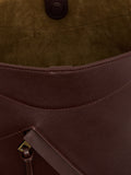 Loewe Bordeaux Calfskin Crossbody Bag