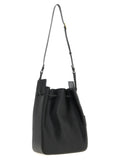 Saint Laurent Bicolor Calfskin Crossbody Bag