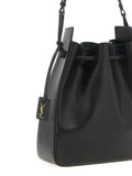 Saint Laurent Bicolor Calfskin Crossbody Bag