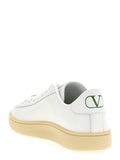 Valentino Garavani White Calfskin Sneakers