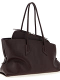 The Attico Purple Calfskin Shoulder Bag