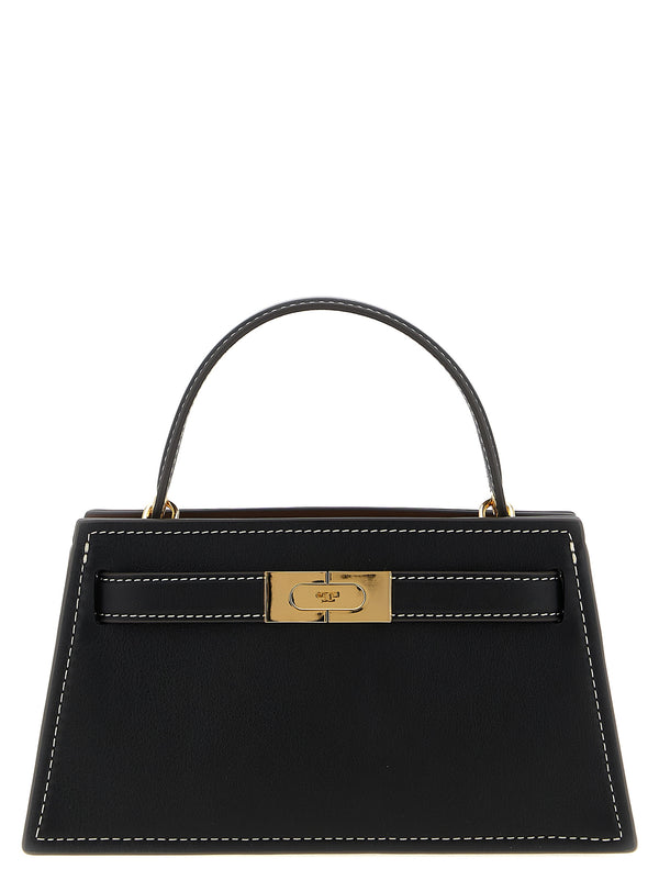 Tory Burch Black Cowhide Handbag