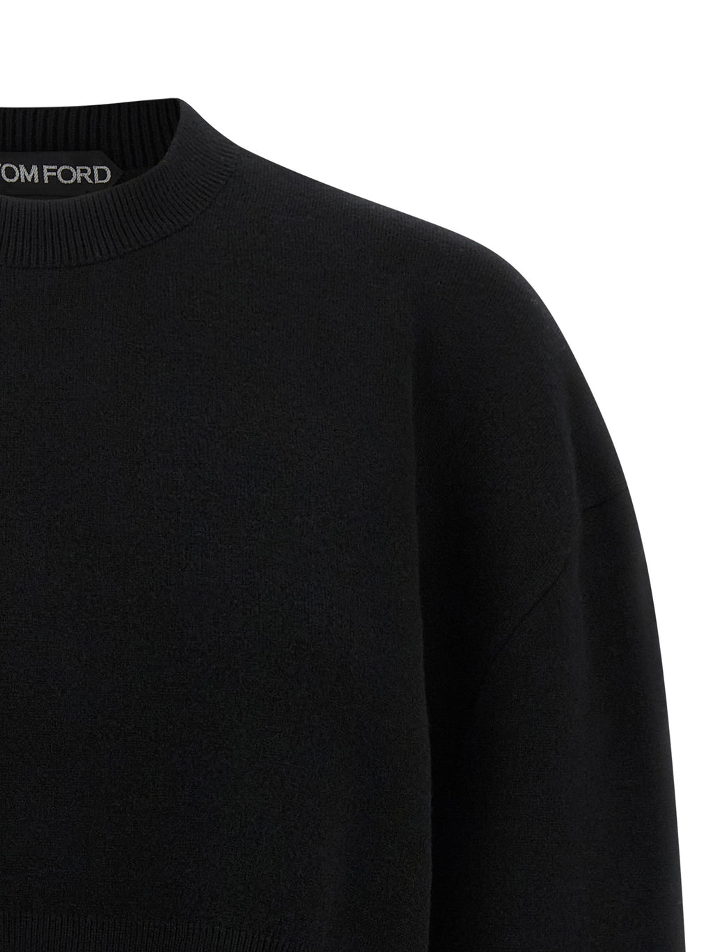 Tom Ford Black Virgin Wool Cardigan