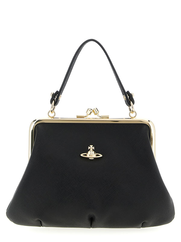 Vivienne Westwood Black Cowhide Handbag
