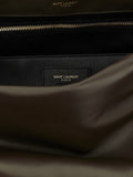 Saint Laurent Bicolor Lamb Leather Shoulder Bag
