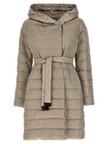 Max Mara Beige Polyamide Full-Length Jacket