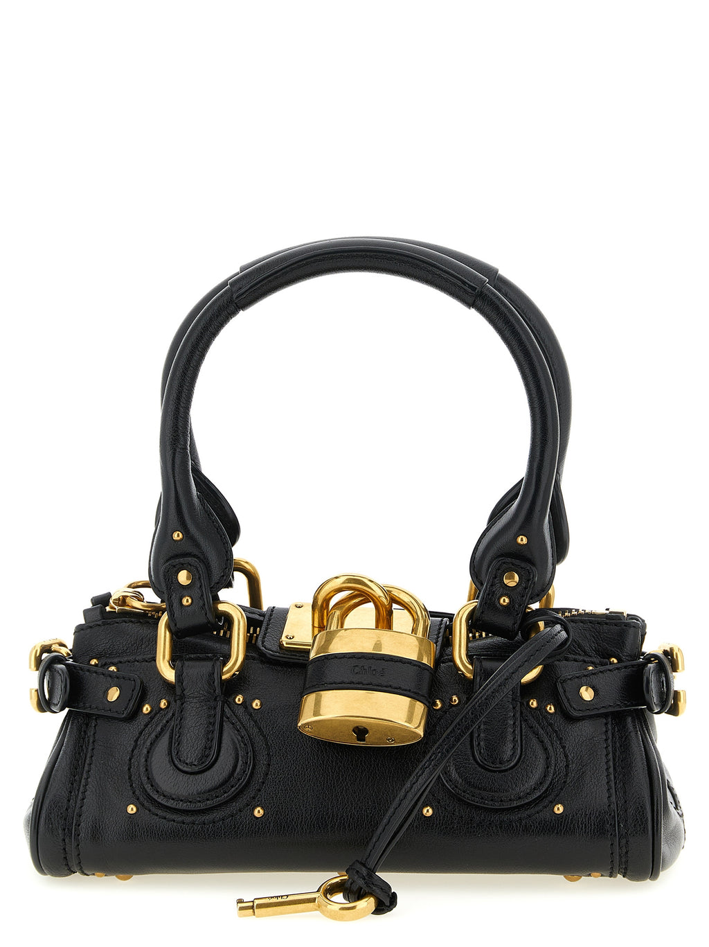 Chloé Black Buffalo Leather Handbag