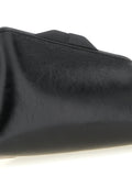 The Attico Black Calfskin Clutch Bag
