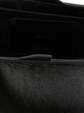 The Attico Black Calfskin Clutch Bag