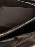 The Attico Brown Calfskin Shoulder Bag