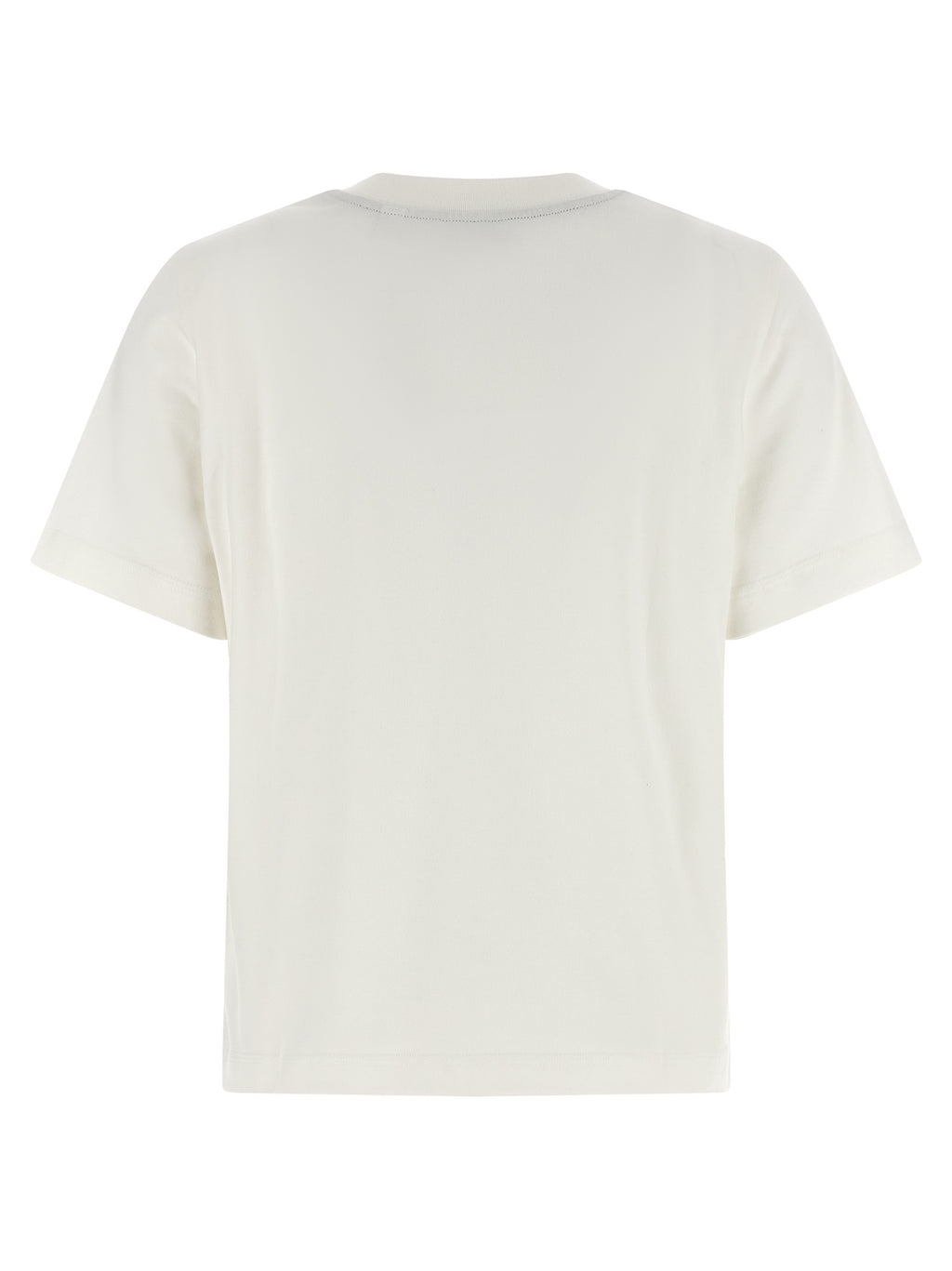 Burberry White Cotton T-Shirt