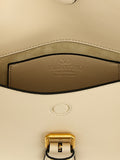 Valentino Garavani White Calfskin Shoulder Bag
