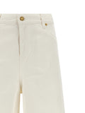 Golden Goose White Cotton Boyfriend Jeans