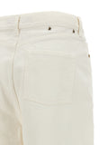 Golden Goose White Cotton Boyfriend Jeans