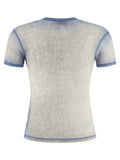 Diesel Blue Cotton T-Shirt