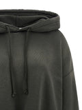 Golden Goose Gray Cotton Hoodie