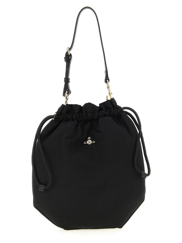 Vivienne Westwood Black Viscose Handbag