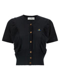 Vivienne Westwood Black Wool Cardigan